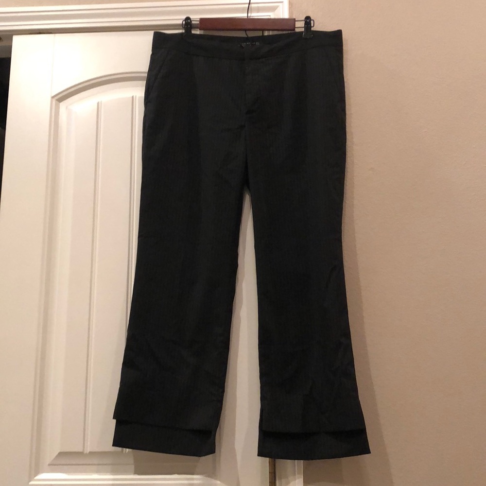 NWOT Zara Pinstripe Cropped Pant